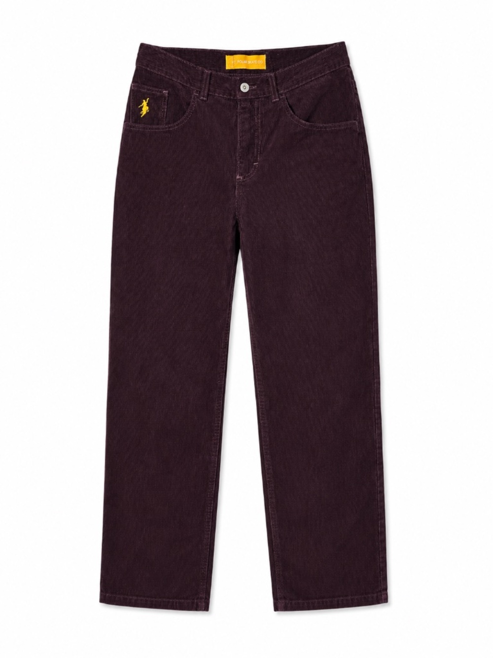 Polar Skate Co Corduroy Pants Plum Purple Straight Leg 28x30 Mens